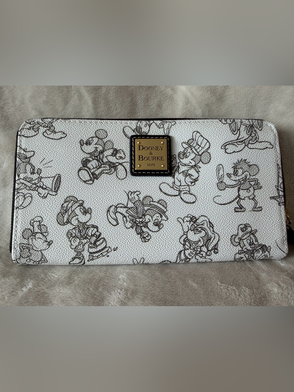 Disney Dooney and Bourke Mickey Through the Years - 90th Anniversary Wallet